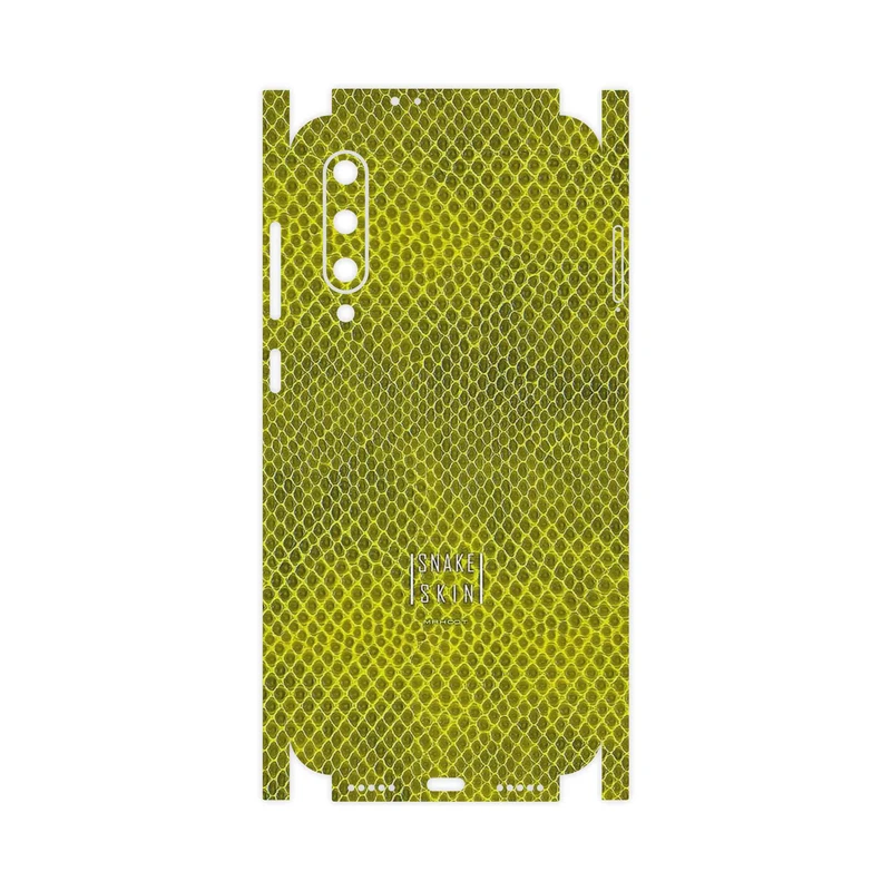 برچسب پوششی ماهوت مدل Yellow Snake Skin-FullSkin مناسب برای گوشی موبایل شیائومی Mi 9 SE