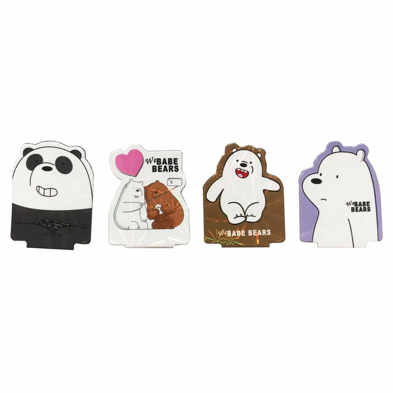 نشانگر کتاب مدل دوستان خرسی مجموعه 4 عددی