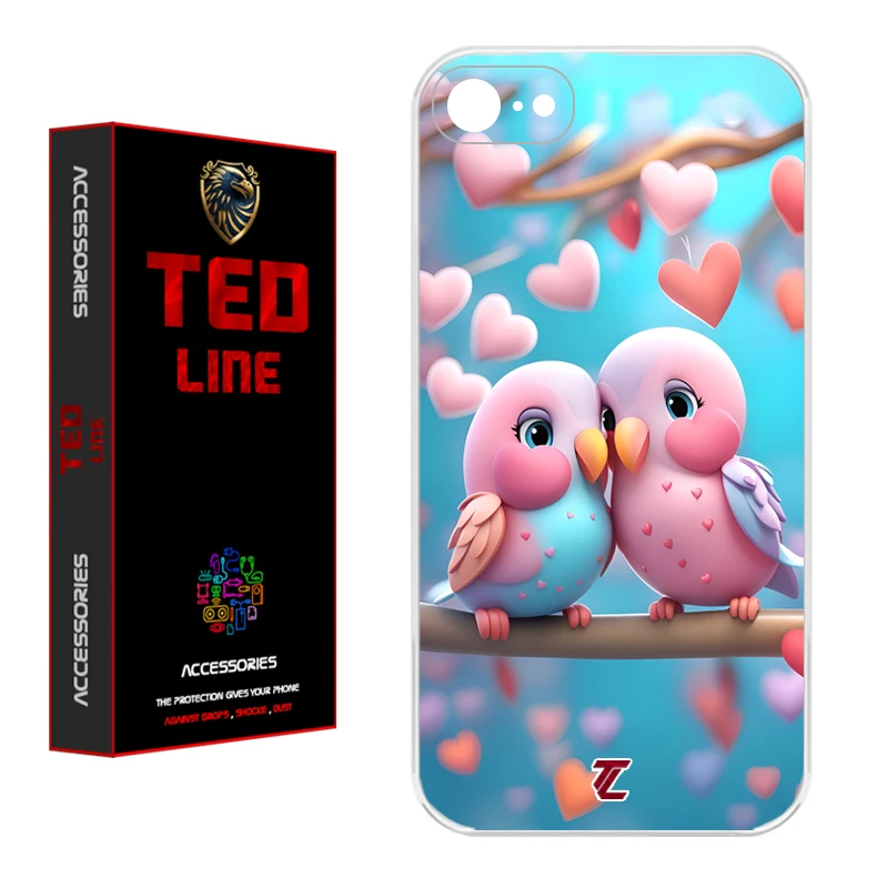 کاور تدلاین طرح پرنده کد 1176 مناسب برای گوشی موبایل اپل Iphone 7 / 8 / SE 2020 