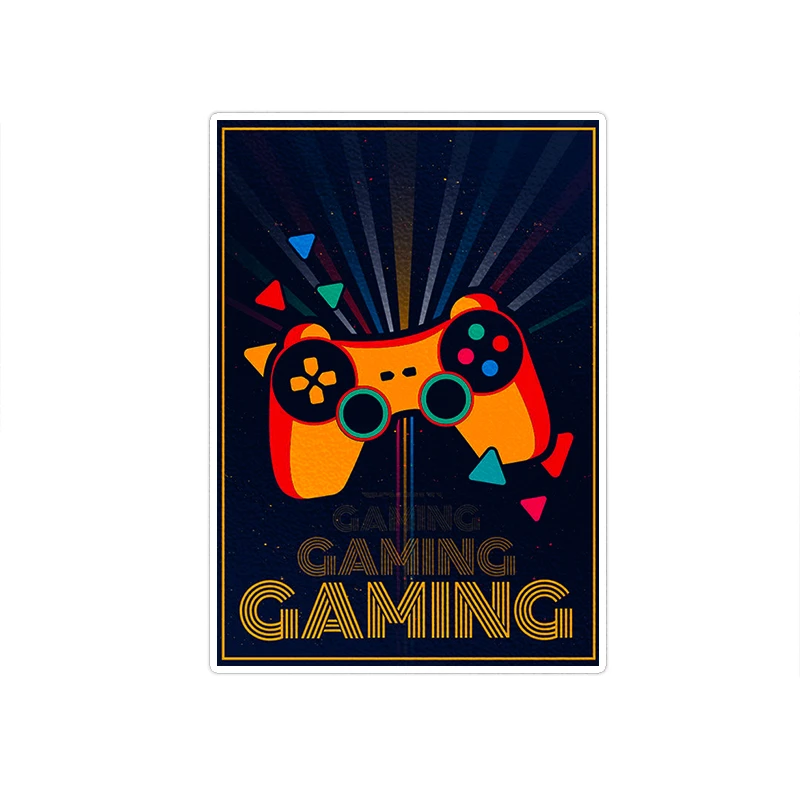 استیکر تزئینی موبایل و تبلت ماسا دیزاین مدل stkv0268 طرح game