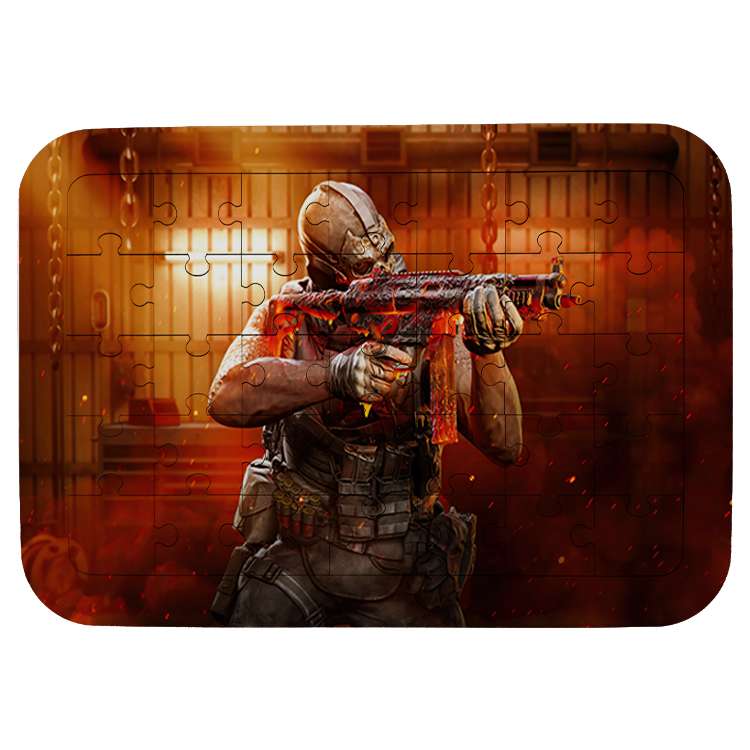 پازل 35 تکه مدل بازی کال آف دیوتی کد 43