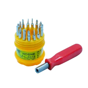 مجموعه 16 عددی پیچ گوشتی ساعتی هوشه مدل AJ_6016