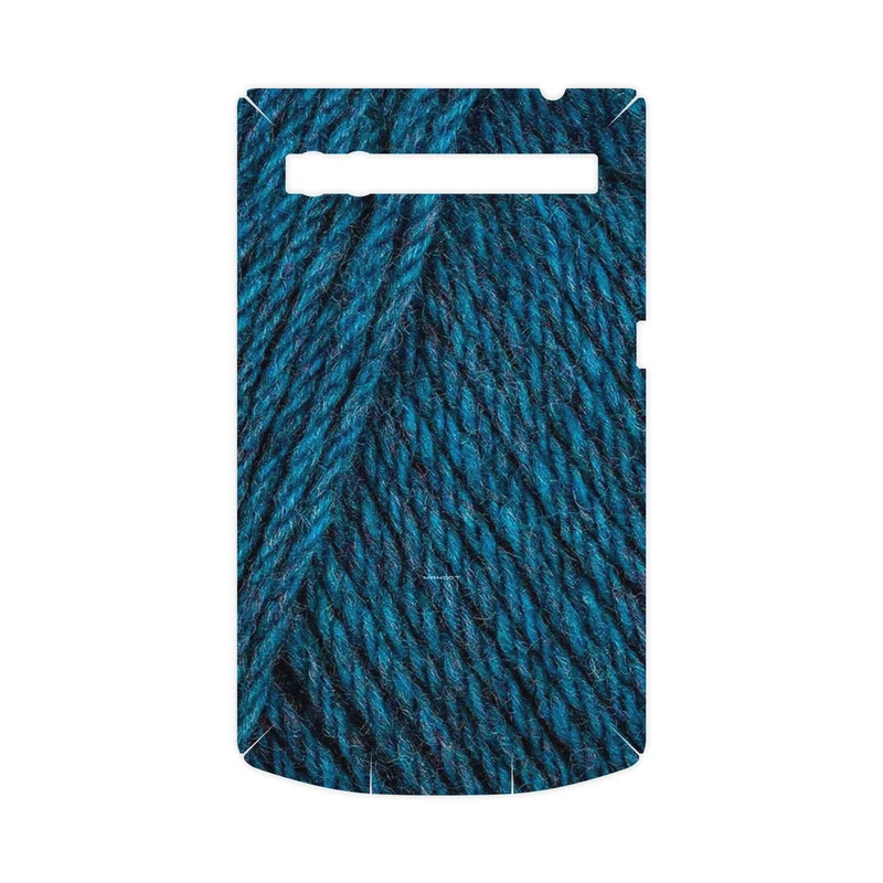 برچسب پوششی ماهوت مدل Fabric Texture 1-FullSkin مناسب برای گوشی موبایل بلک بری P9983