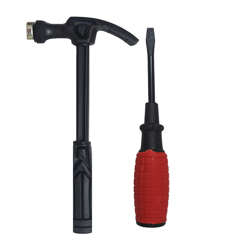 چکش کد 9 وزن 100 گرم به همراه پیچ گوشتی