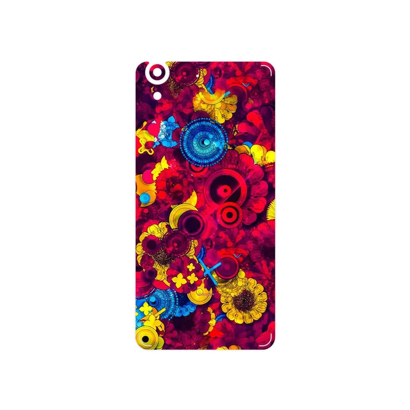 برچسب پوششی ماهوت مدل Vector Flower Garden Digital Art مناسب برای گوشی موبایل هوآوی Y6 II