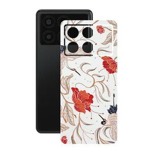 Remax cover sticker Leth model flower design suitable for Xiaomi Poco X6 Pro mobile phone