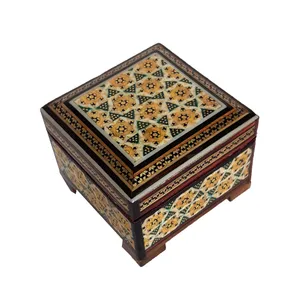 جعبه جواهرات خاتم کاری کد 146