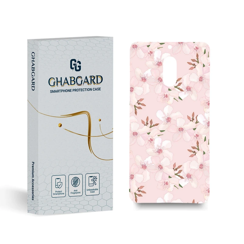 کاور قاب گارد مدل گل مناسب برای گوشی موبایل نوکیا 6