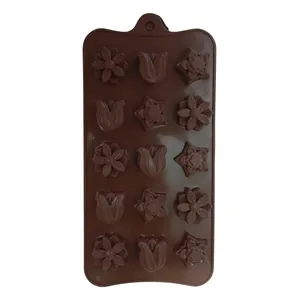 قالب شکلات طرح گل مدل pe500