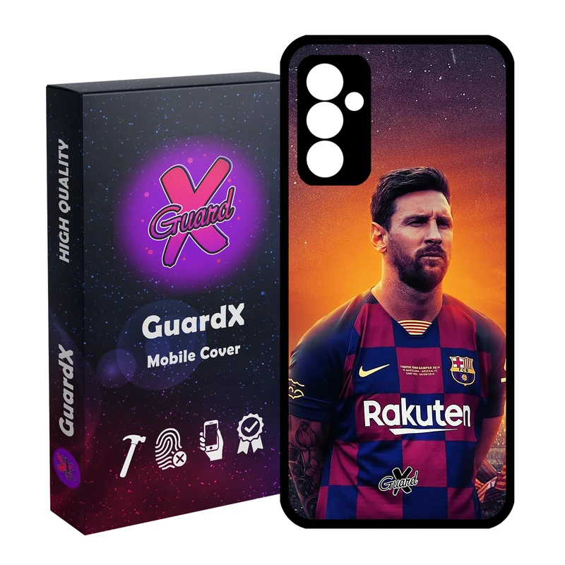 کاور گارد ایکس طرح Messi مدل Glass10123 مناسب برای گوشی موبایل سامسونگ Galaxy A54 / A54 5G