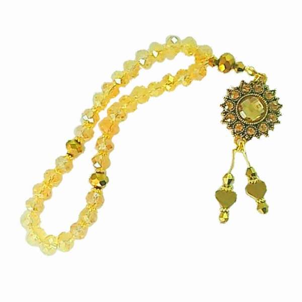 تسبیح مدل کریستال خورشید