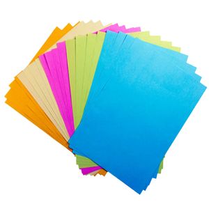 نقد و بررسی کاغذ رنگی A4 کپی مکس مدل S002 بسته 50 عددی توسط خریداران