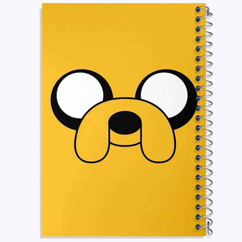 دفتر نقاشی 50 برگ خندالو مدل جیک وقت ماجراجویی Adventure Time کد 20814