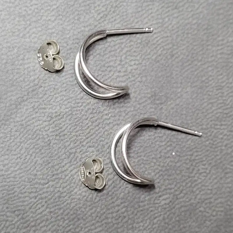 گوشواره نقره زنانه مدل 14597