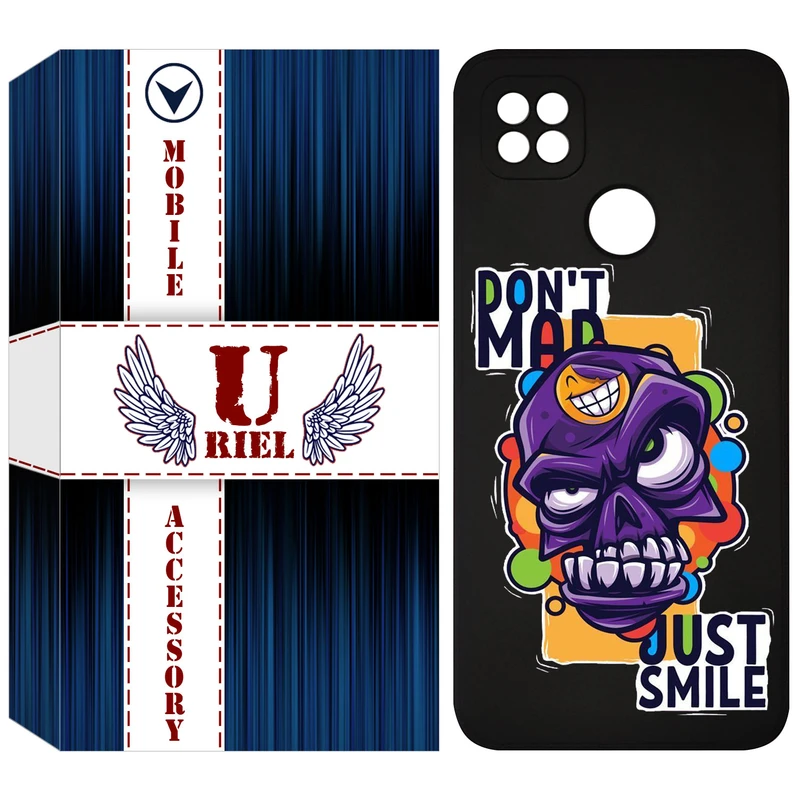 کاور یوریل مدل KSH کد 33 طرح Smile مناسب برای گوشی موبایل شیائومی Redmi 9C / 10A