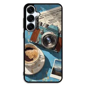 AKAM AMC-WSGS25P-COFFEE-1 Cover For Samsung Galaxy S25 Plus