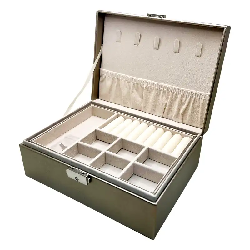 جعبه جواهرات مدل Leather کد 20-500 - 1730