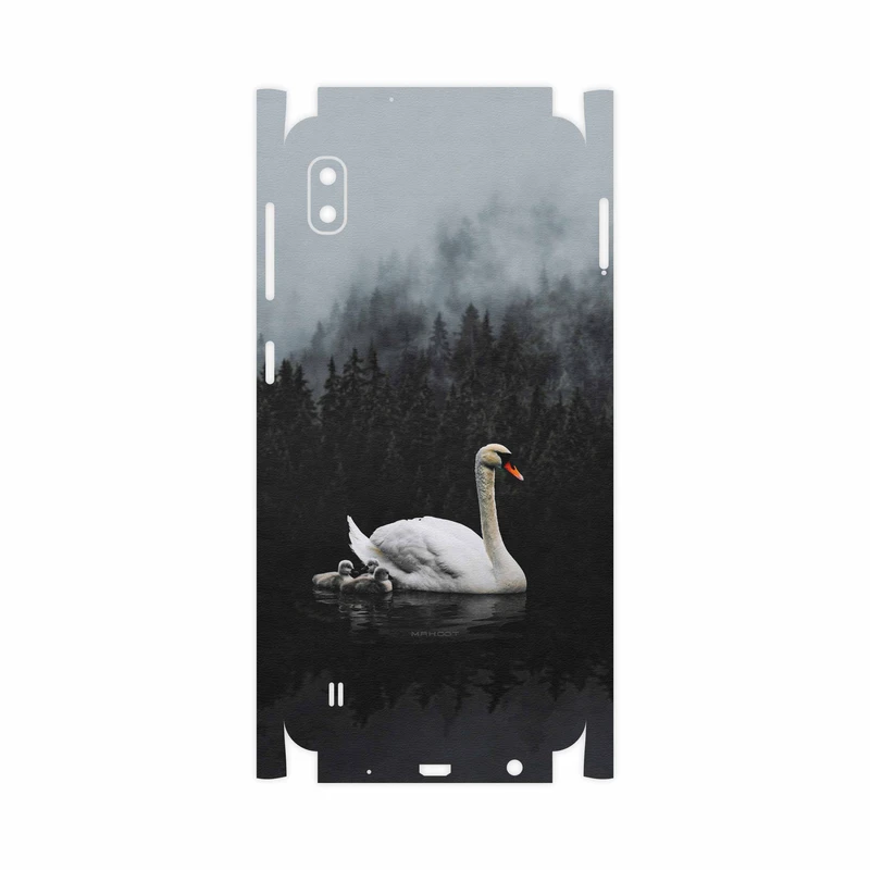 برچسب پوششی ماهوت مدل Swan Lake-FullSkin مناسب برای گوشی موبایل سامسونگ Galaxy A10