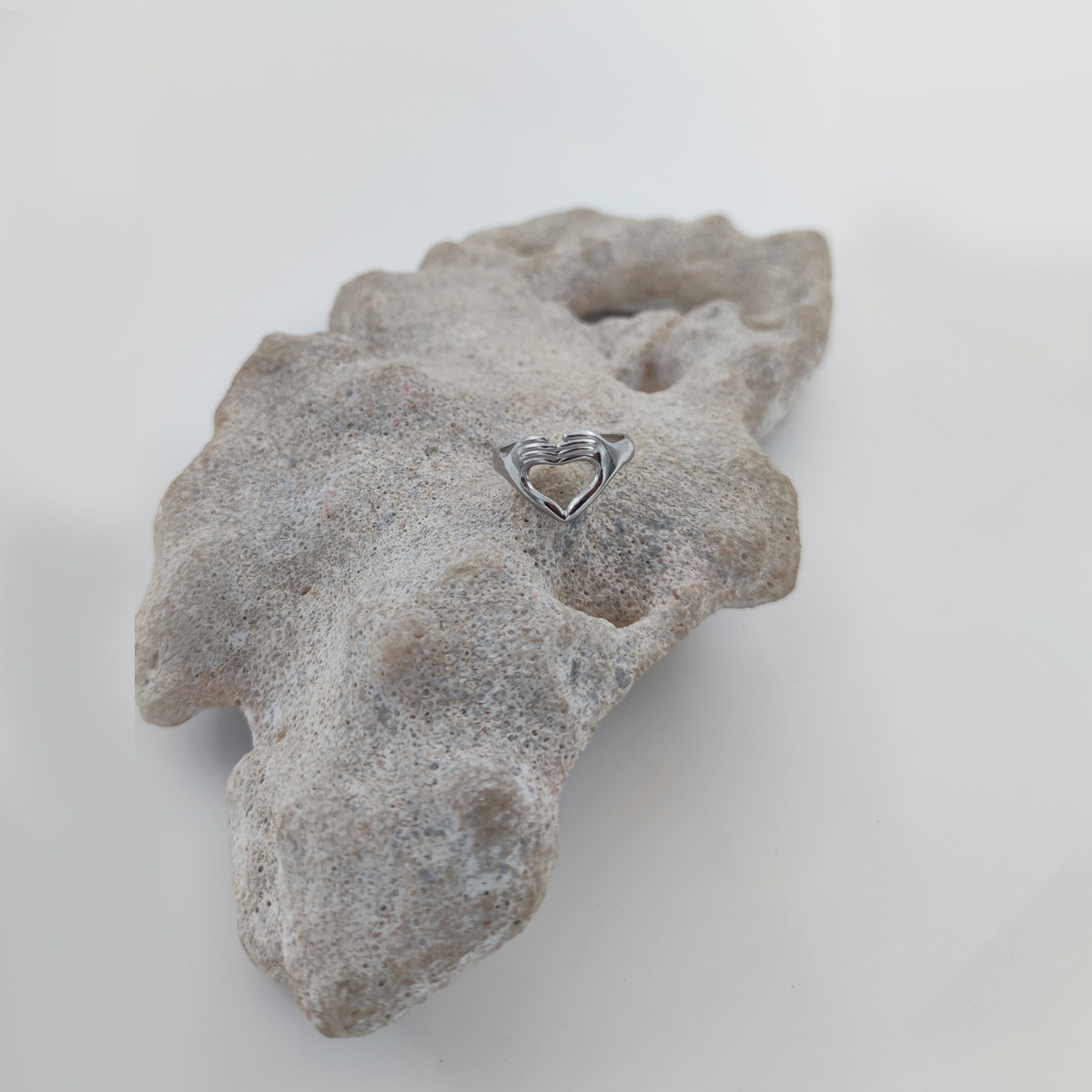 انگشتر زنانه مدل قلب S28