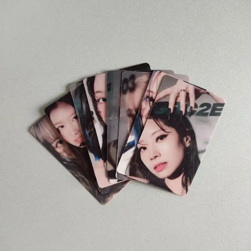 استیکر کارت مدل PH-496 طرح فتوکارت توایس twice بسته 9 عددی