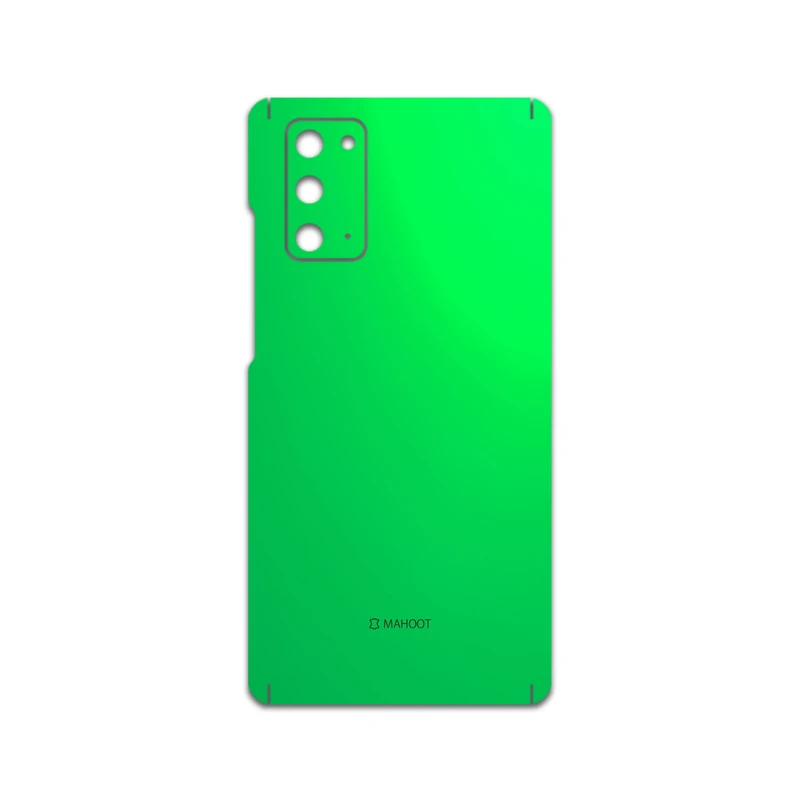 برچسب پوششی ماهوت مدل Matte-Green مناسب برای گوشی موبایل سامسونگ Galaxy Note20