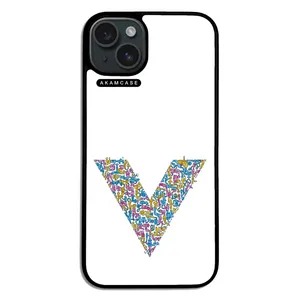 AKAM AMC-WA15PLUS-ALPHADOODLEBET-22 Cover For Apple iPhone 15 Plus