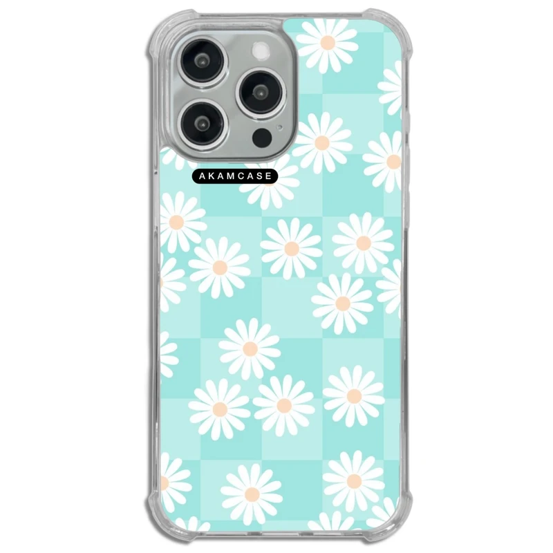 کاور آکام مدل AMCWTA15PROMAX-FLOWERS10 مناسب برای گوشی موبایل اپل iPhone 15 Pro Max