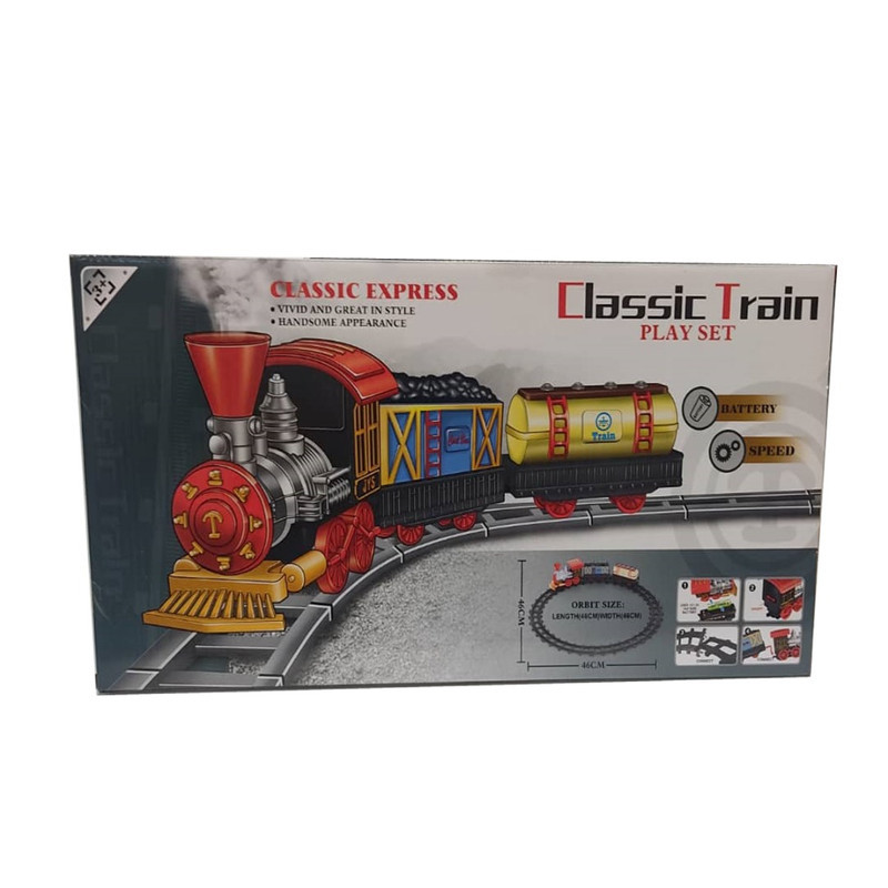 قطار بازی مدل CLASSIC TRAIN کد 2-1