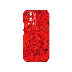 MAHOOT Red_Flower Cover Sticker for Xiaomi 13 Lite