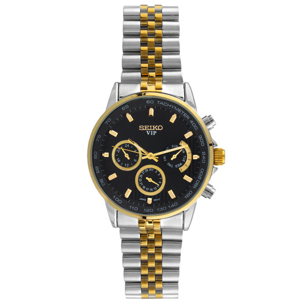 ساعت مچی عقربهای مردانه مدل وی آی پی QN4200GO - Tachymeter- WG-145