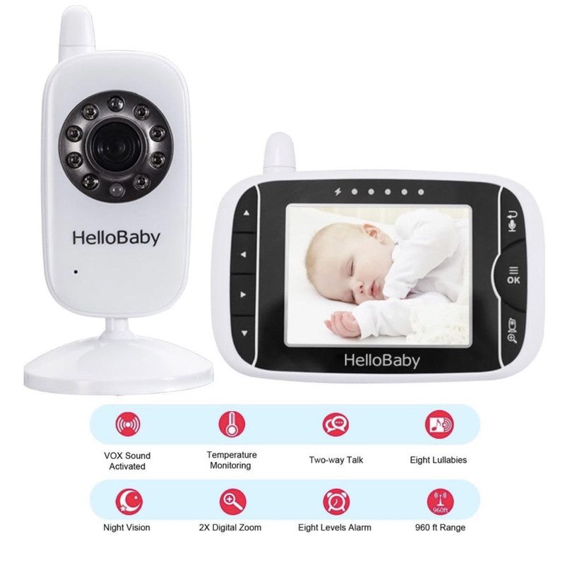 دوربین اتاق کودک مدل hello baby-hb32 دوربین اتاق کودک مدل hello baby-hb32