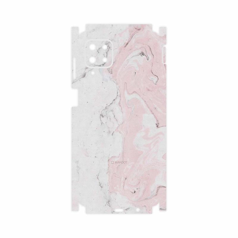 برچسب پوششی ماهوت مدل Blanco-Pink-Marble-FullSkin مناسب برای گوشی موبایل سامسونگ Galaxy M62