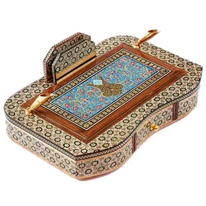 قلمدان خاتم کاری اصفهان کد 92