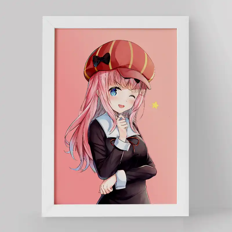 تابلو خندالو مدل چیکا فوجیوارا انیمه کاگویا ساما کد 15999