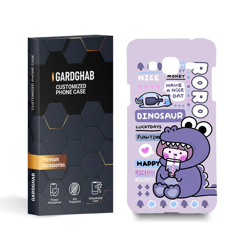 کاور گارد قاب مدل دخترانه مناسب برای گوشی موبایل سامسونگ Galaxy J3 2015