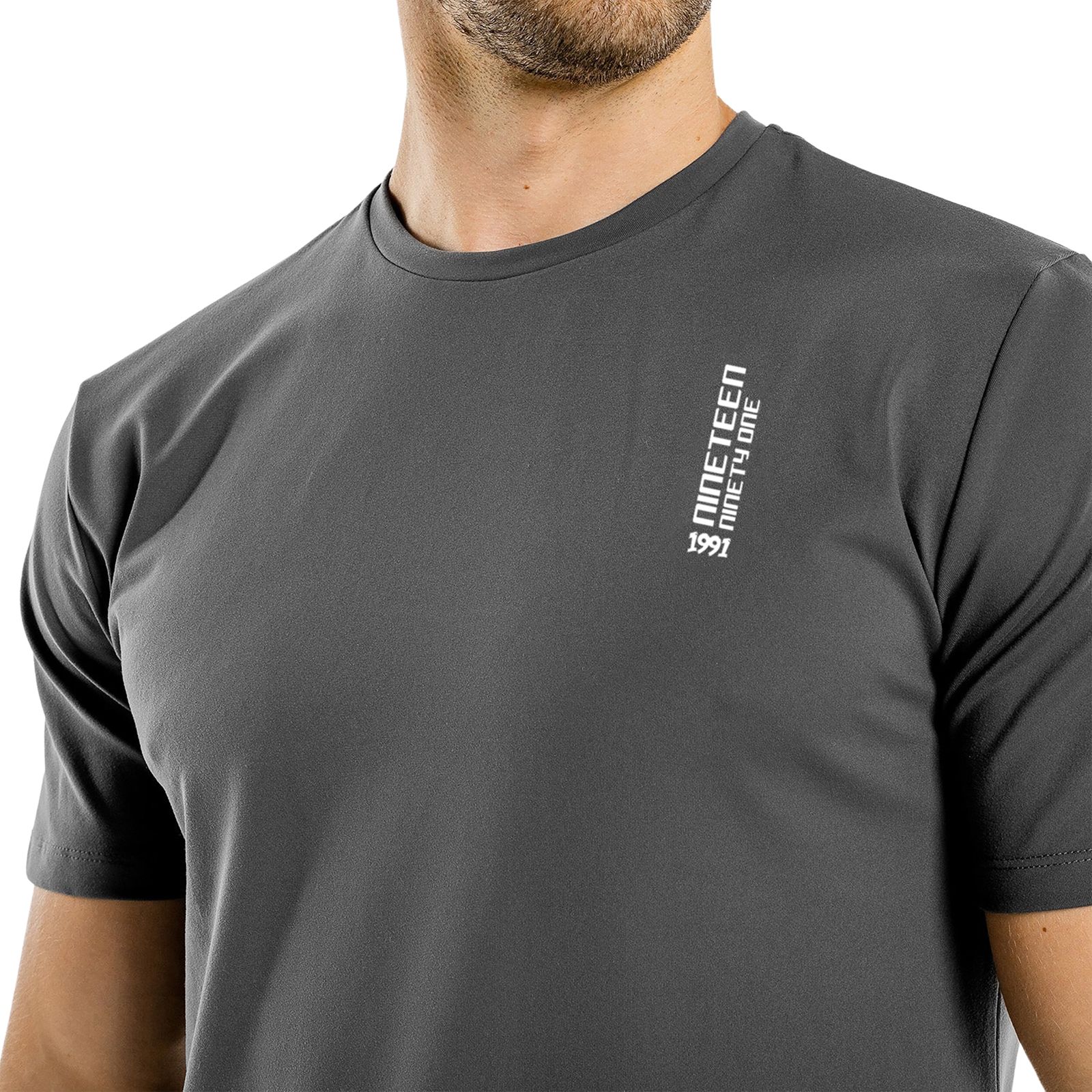 تی شرت لانگ ورزشی مردانه نوزده نودیک مدل TS1967 GB -  - 3