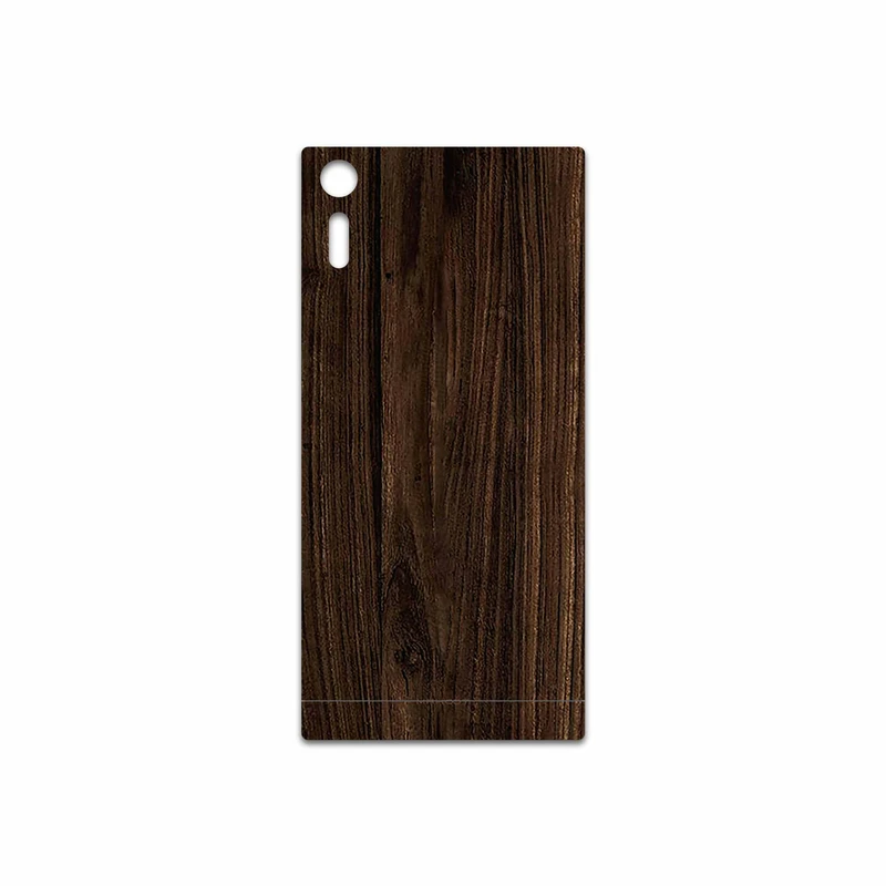 برچسب پوششی ماهوت مدل Dark Walnut Wood مناسب برای گوشی موبایل سونی Xperia XZ