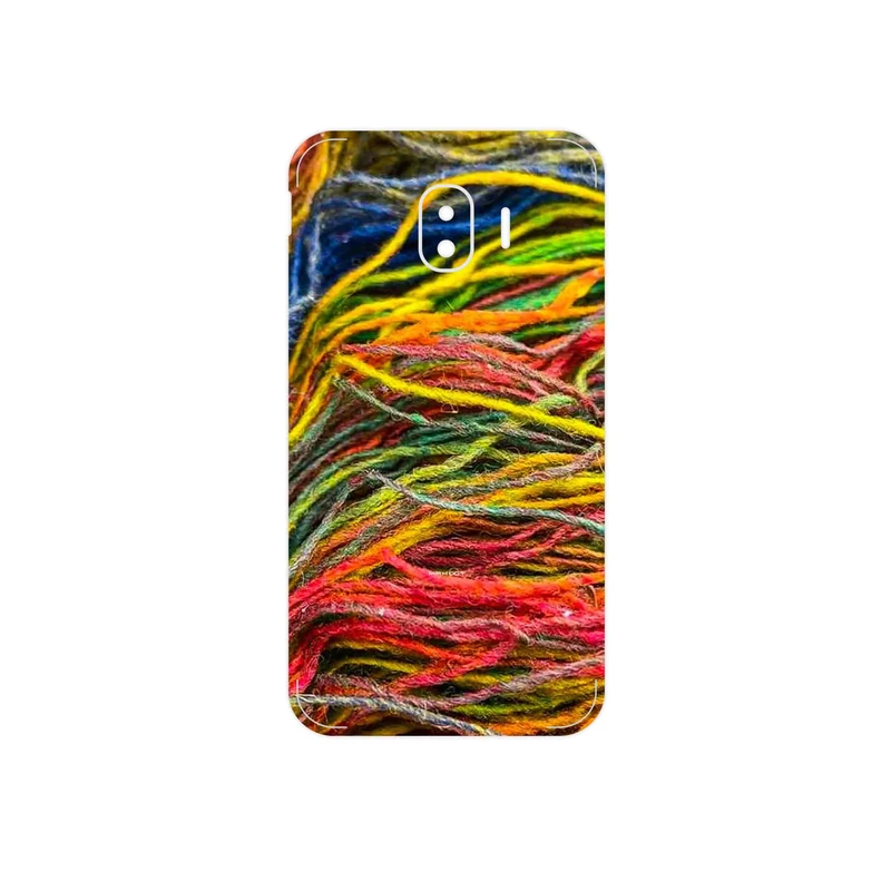 برچسب پوششی ماهوت مدل Fabric Texture 9 مناسب برای گوشی موبایل سامسونگ Galaxy J2 Pro 2018