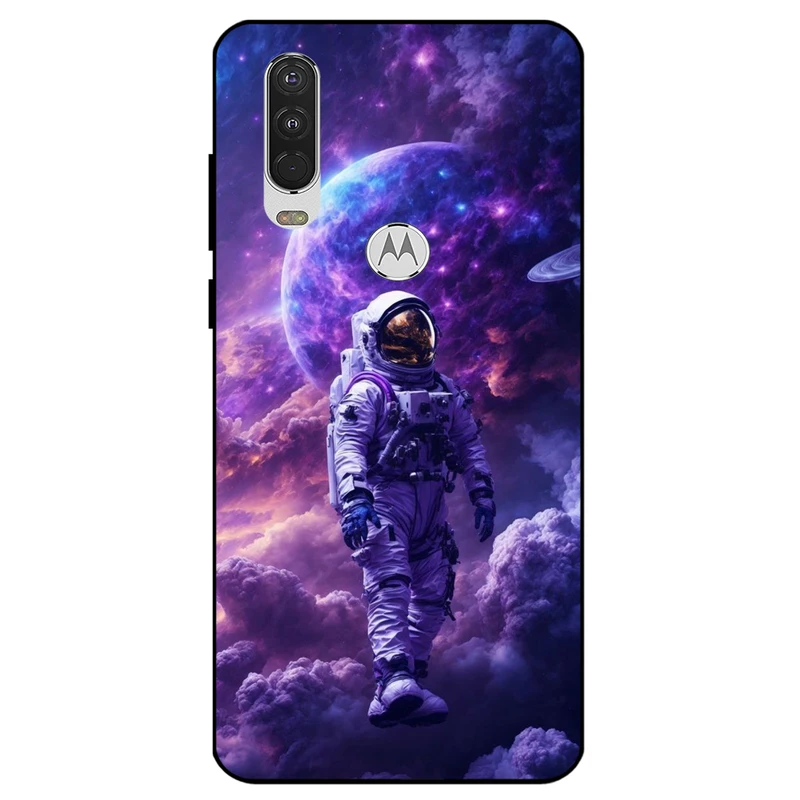 کاور مگافون طرح فضانورد مدل 2822 مناسب برای گوشی موبایل موتورولا Moto One Action
