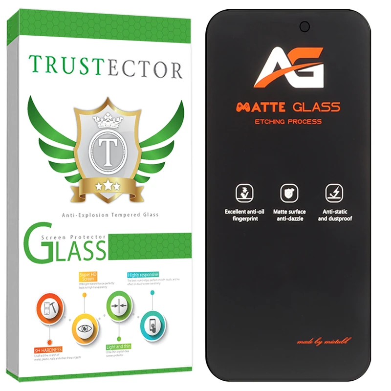 محافظ صفحه نمایش تراستکتور مدل FMATT مناسب برای گوشی موبایل اپل iPhone 16