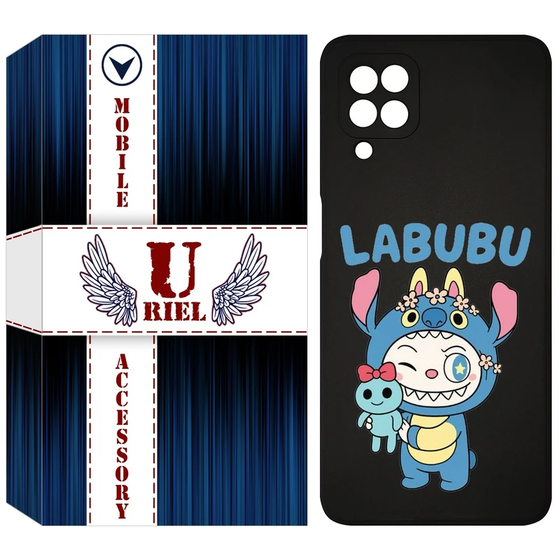 کاور یوریل قاب مدل KSH کد 112 طرح عروسک لبوبو مناسب برای گوشی موبایل سامسونگ Galaxy A22 4G / M32 4G / M22 4G