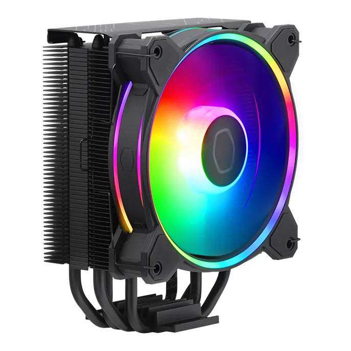 خنک کننده پردازنده کولر مستر مدل Hyper 212 Halo Black ARGB خنک کننده پردازنده کولر مستر مدل Hyper 212 Halo Black ARGB