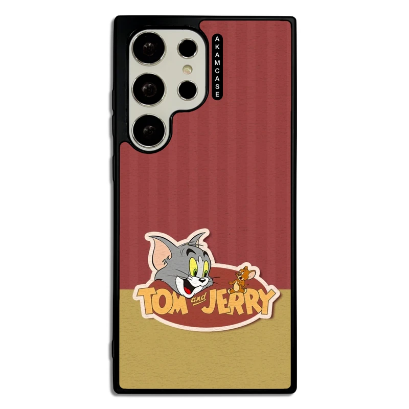 کاور آکام مدل AMC-WSGS23U-TOM & JERRY14 مناسب برای گوشی موبایل سامسونگ Galaxy S23 Ultra