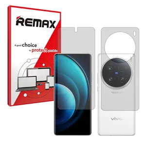 Remax Hydrogel model Transparent Screen Protector for Vivo X100 Ultra mobile phone along with the back protector