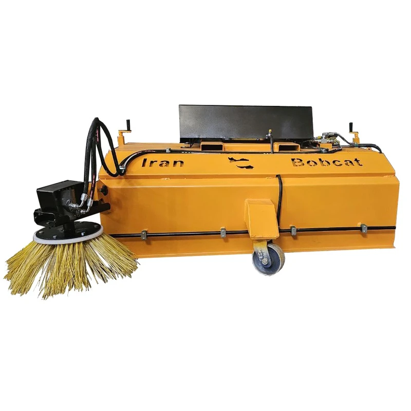 جارو لیفتراک ایران بابکت مدل sweeper forklift