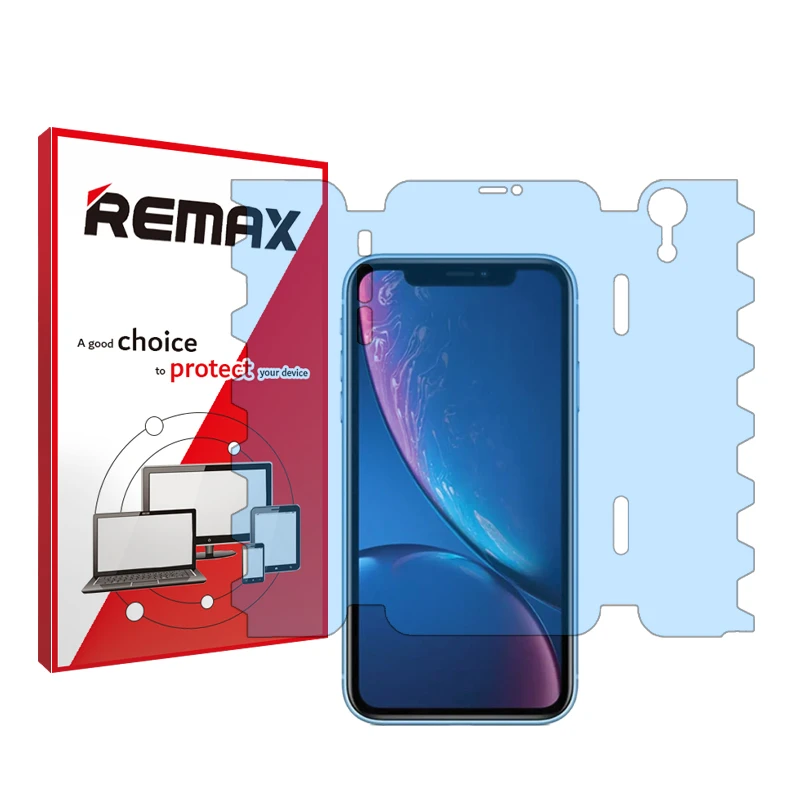 محافظ صفحه نمایش ضداشعه آبی ریمکس مدل HyBLU مناسب برای گوشی موبایل اپل iPhone XR