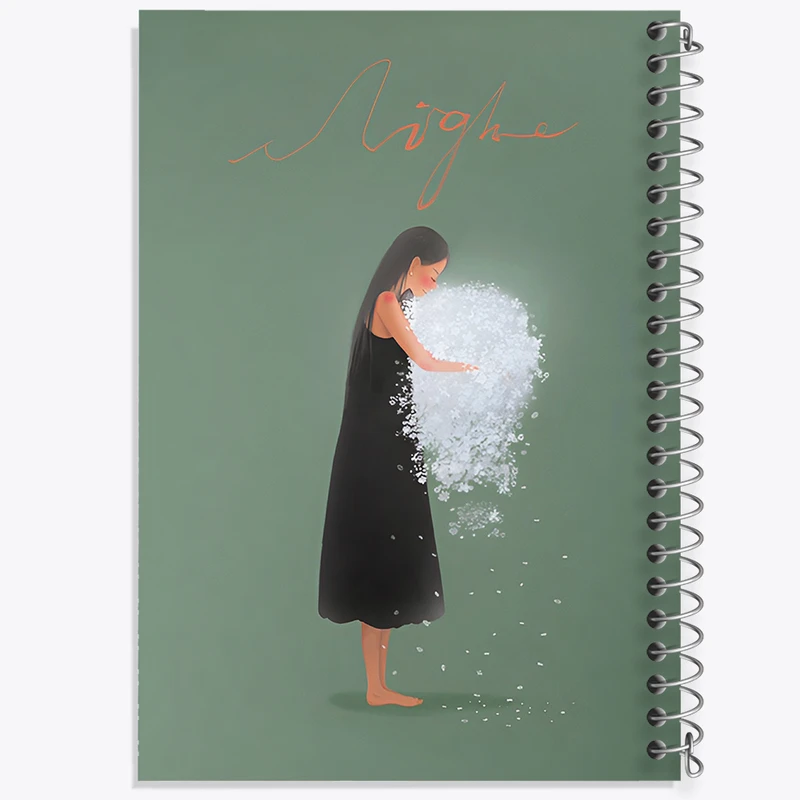 دفتر مشق 100 برگ خندالو طرح دخترانه کد N3068