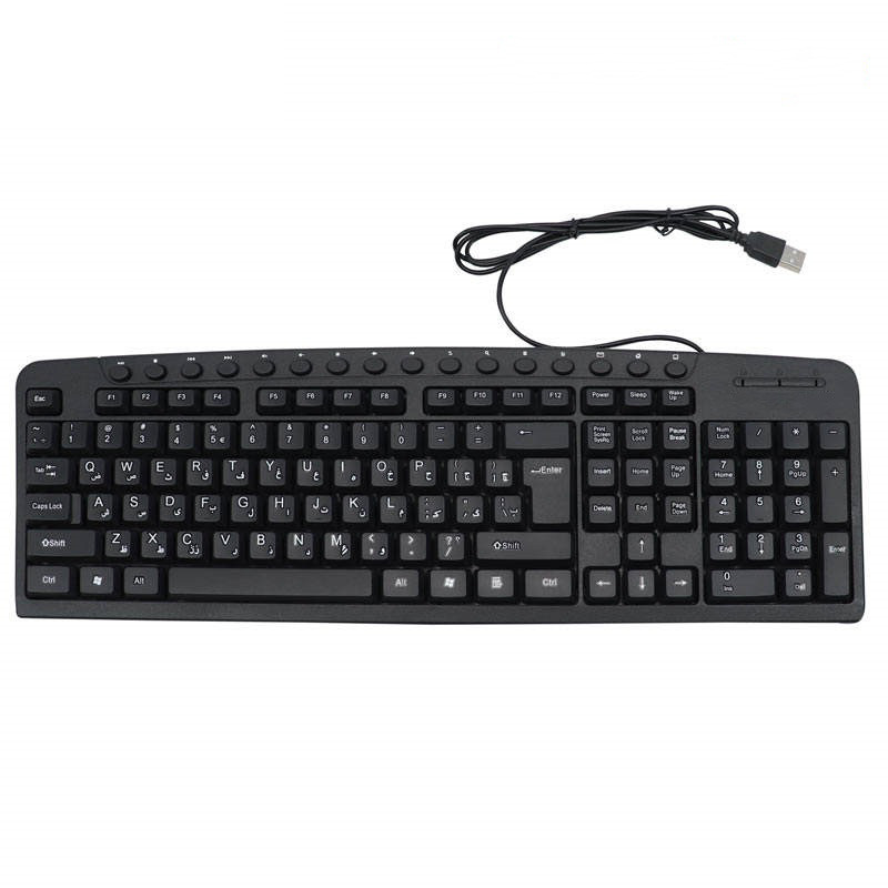 کیبورد و ماوس مدل ERGONOMIC-9600E 1