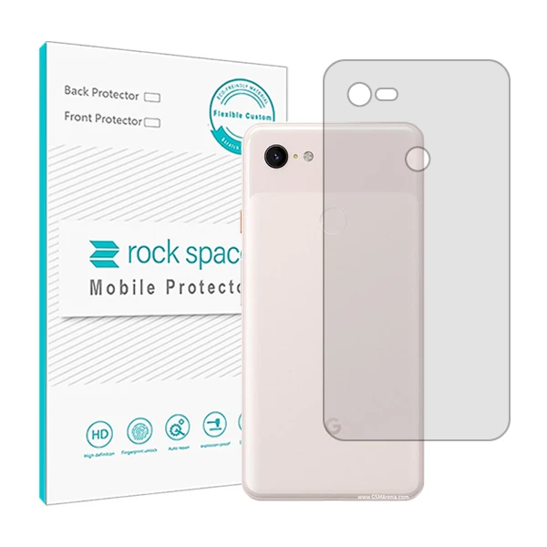 محافظ پشت گوشی شفاف راک اسپیس مدل HyGEL مناسب برای گوشی موبایل گوگل Pixel 3 XL