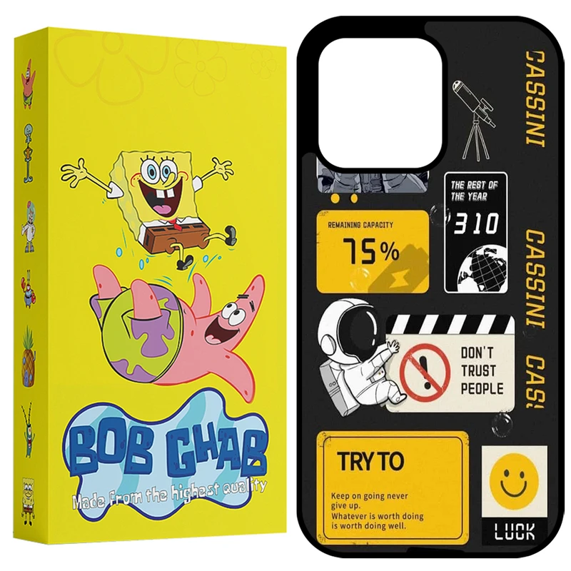 کاور باب قاب طرح فضانورد مدل BCP15PM مناسب برای گوشی موبایل اپل iPhone 15 Pro Max